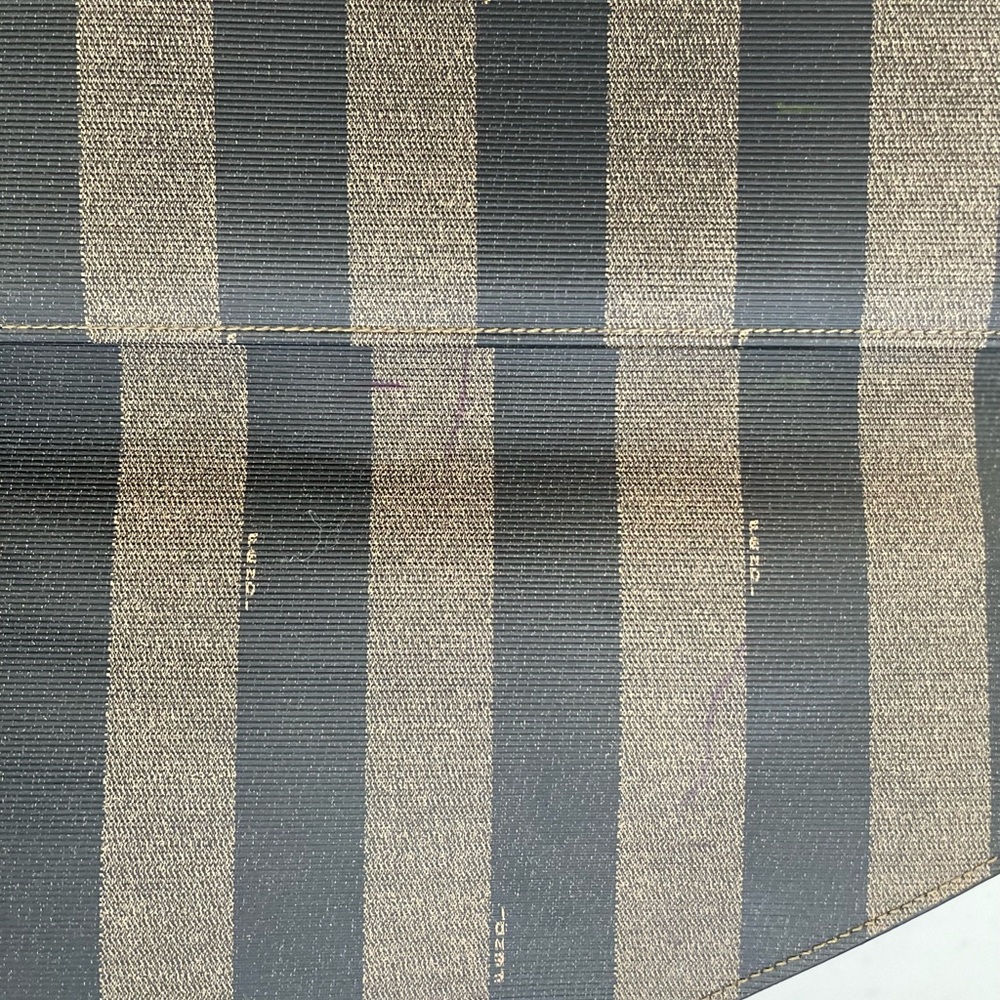 Authentic FENDI Document Envelope Pequin Canvas - Picture 7 of 8